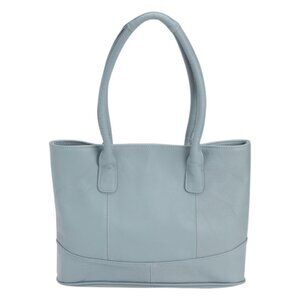 AMERILEATHER Leather Triple Compartment Tote